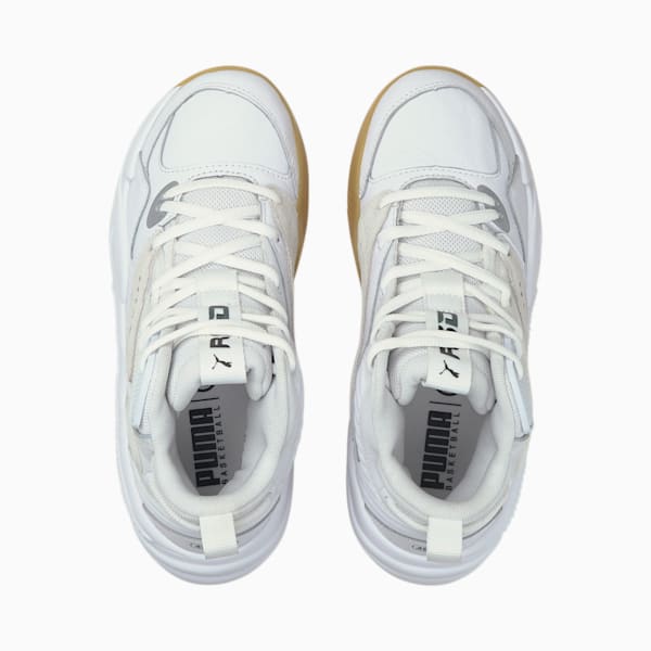 RS-DREAMER 2 "The White Jointz" Basketball Shoes JR, Puma White-Puma White, extralarge